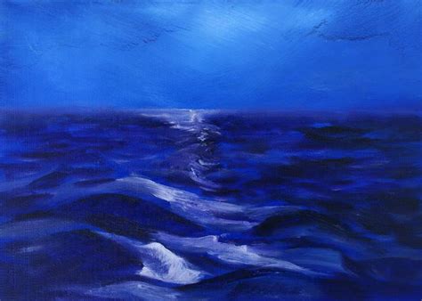 Lost at Sea Painting by Sue Hutchins | Saatchi Art