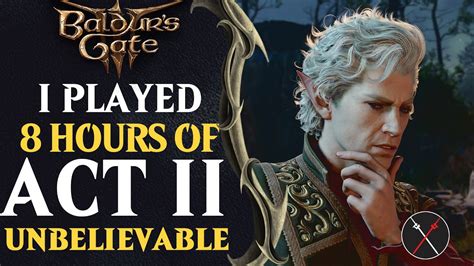 BG3 NEW GAMEPLAY – Exclusive ACT 2 Details! (I played 14 hours of Baldur’s Gate 3 FULL GAME ...