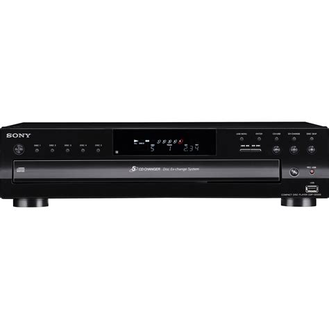 Sony CDP-CE500 5 Disc CD Changer CDP-CE500 B&H Photo Video