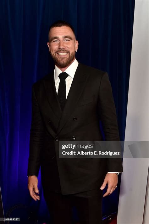 Travis Kelce attends the 2022 ESPYs at Dolby Theatre on July 20, 2022 ...