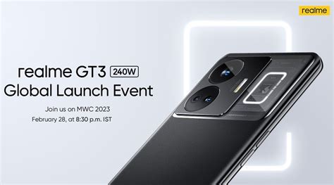 Realme GT3 to debut at MWC 2023: Everything to know about the 240W ...