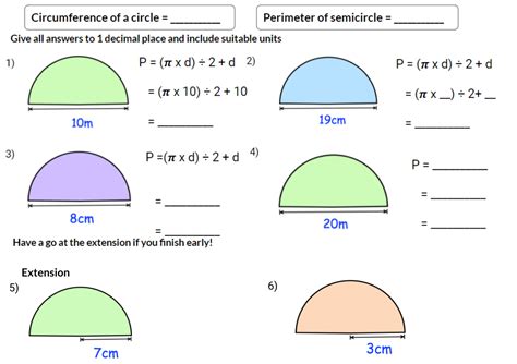 Perimeter Of A Semicircle (Formulas Examples) Free Lesson, 60% OFF