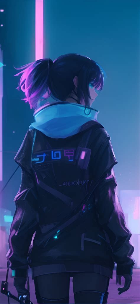 1179x2556 Resolution Cyberpunk Cool Anime Cityscape 1179x2556 ...