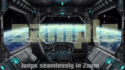 Blue Spaceship ANIMATED VIRTUAL BACKGROUND Instant Digital | lupon.gov.ph