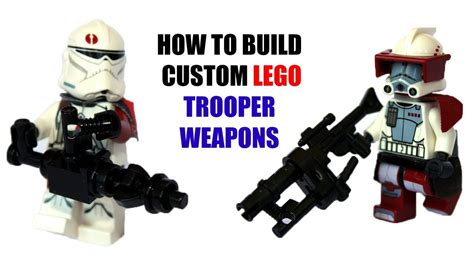 LEGO Custom Weapons Tutorial Star Wars LEGO MOC / How to build Star Wars Battlefront 2 WEAPONS ...