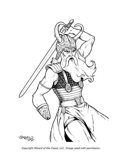 Norse Mythology #110486 (Gods and Goddesses) – Free Printable Coloring Pages