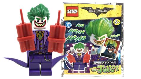 LEGO Batman Movie LIMITED EDITION Joker minifigure review! - YouTube