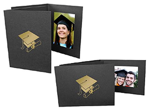 Graduation Event Photo Folders For 4x6 (25 Pack)