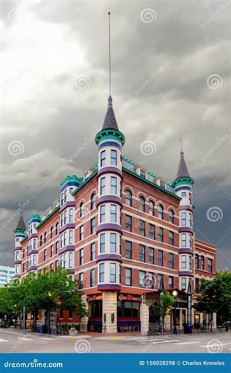 Famous Idanha Hotel in Downtown Boise Idaho Editorial Stock Photo - Image of idaho, buildings ...