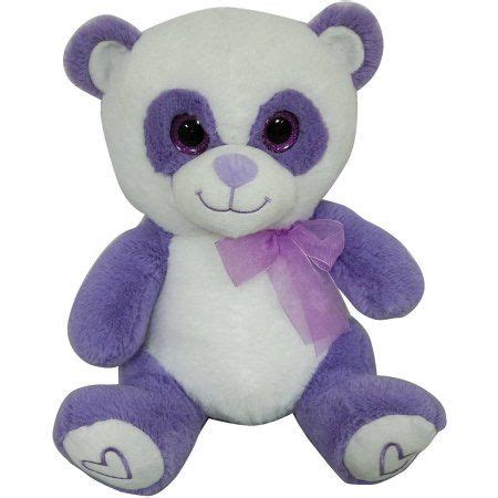 Purple Panda Stuffed Animal - Walmart.com | Panda stuffed animal, Plush ...