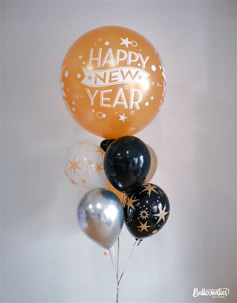 Happy New Year 3ft Bouquet – Vancouver Balloons