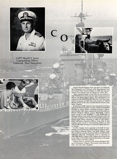 USS Chicago (CG 11) WestPac Cruise Book 1979 - Command and Staff