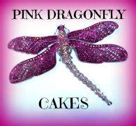 Pink Dragonfly Cakes