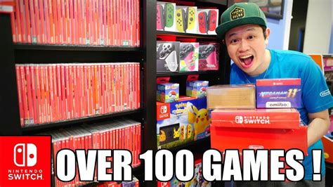 OVER 100 Nintendo Switch GAMES! - YouTube