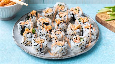 Spicy Crab Salad Sushi Recipe