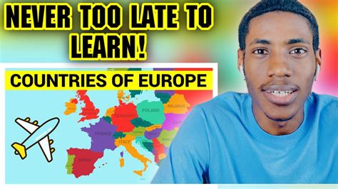 Learning The European Map: Countries, Capitals and National Flags || FOREIGN REACTS - YouTube