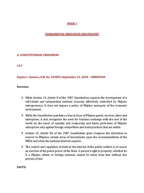 Labor Law Week 1 Case Digests | PDF | Employment | Article Two Of The United States Constitution