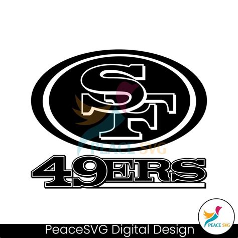 San Francisco 49ers Football Logo Svg Digital Download » PeaceSVG