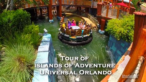 Full Tour of Universal's Islands of Adventure - Universal Orlando - YouTube