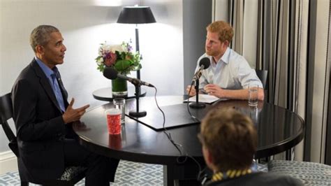 Prince Harry jokes with Barack Obama ahead of radio interview | CBC News