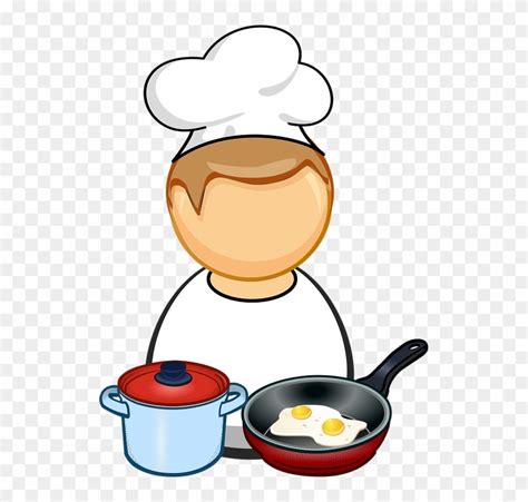 Comic Characters Cook Cooking Egg Food Fry - Pan Cooking Clipart - Free Transparent PNG Clipart ...