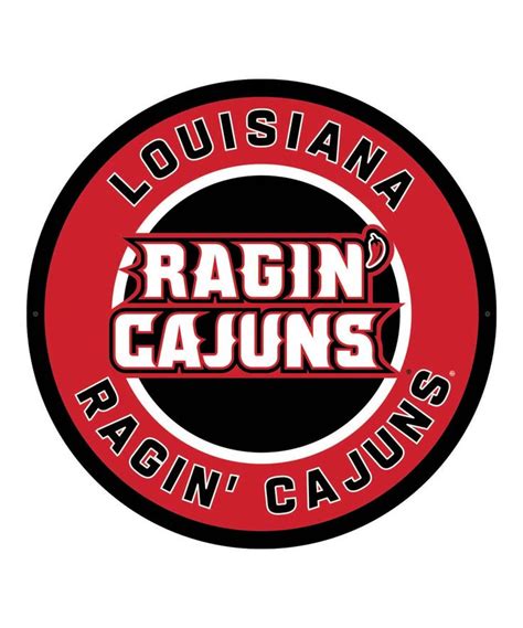 University of Louisiana-Lafayette Ragin' Cajuns Round LED Wall Sign in 2022 | Wall signs ...