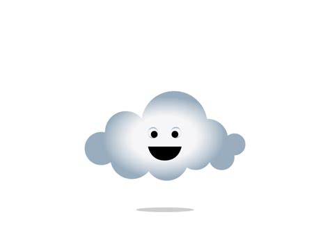 Happy cloud GIF emoji by Paulina Wodzień on Dribbble