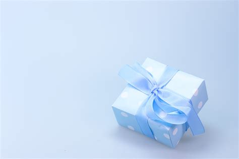 Free Images : gift, blue, paper, lighting, ribbon, package, present, product, art 4608x3072 ...