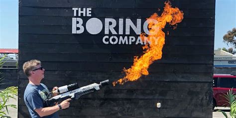 Elon Musk's Boring Company Releases Its 'Not-A-Flamethrower&