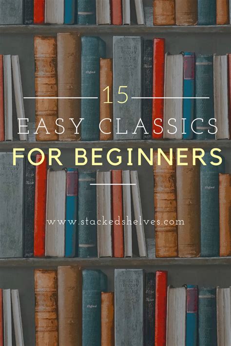 15 Must-Read Classics for Beginners | Books to read, November books, Good books