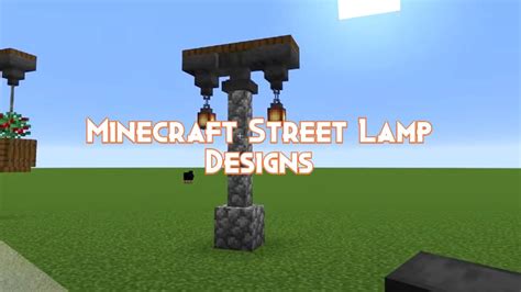 Minecraft Street Lamp Designs - Pillar Of Gaming