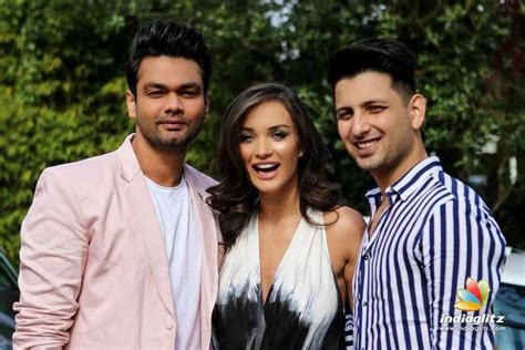 Events - Amy Jackson - George Panayiotou engagement party Movie Launch and Press Meet photos ...