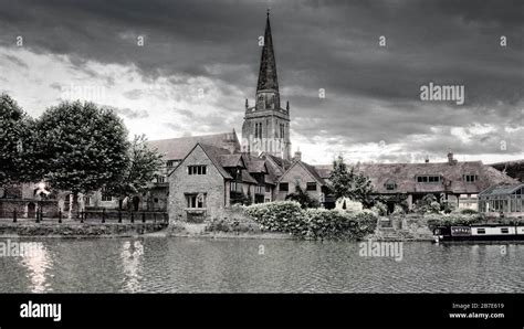 River Thames near Abingdon Stock Photo - Alamy