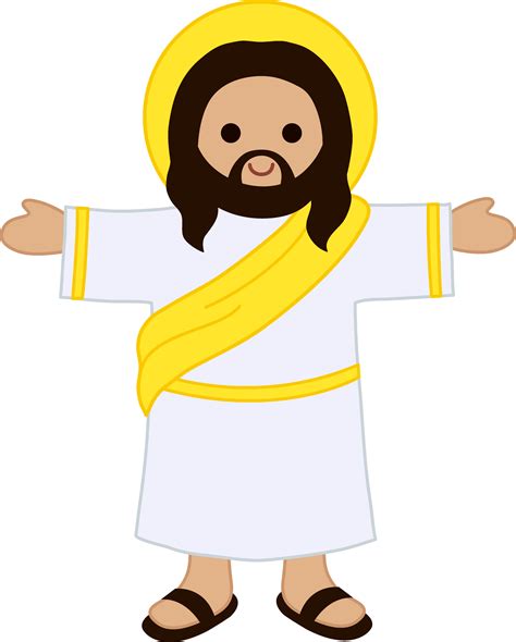 Cute Clip Art of Jesus Christ - Free Clip Art