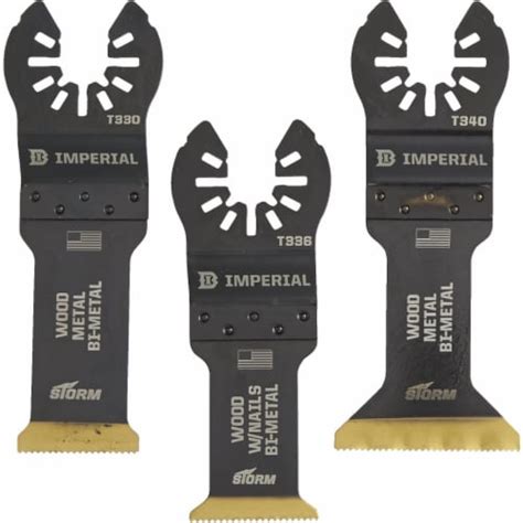 Imperial Blades Oscillating Blades Metal/Wood Variety Pack, 3 pc - Fred ...