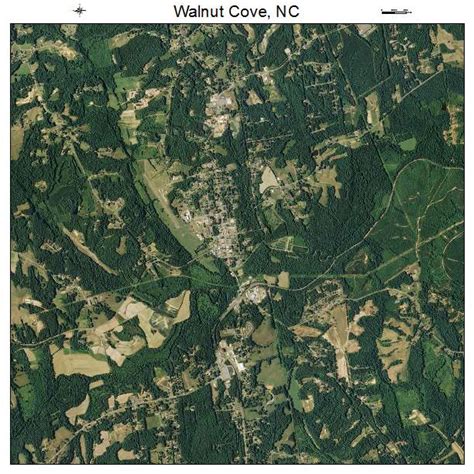 Aerial Photography Map of Walnut Cove, NC North Carolina