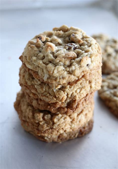 Coconut Raisin Oatmeal Chewies | A Bountiful Kitchen