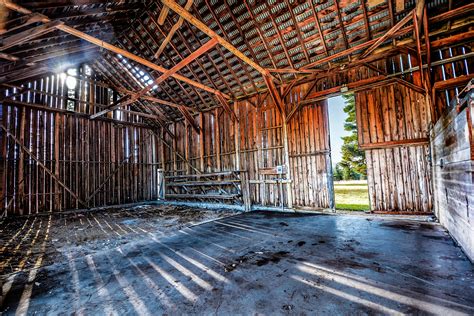 Vintage Barn Interior Free Stock Photo - Public Domain Pictures