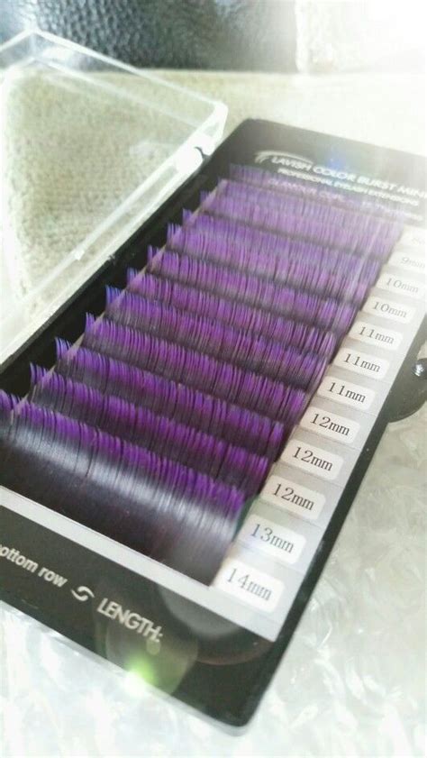 Lavish Mink Lash extensions 8mm-14mm Purple! | Отдельные ресницы, Ресницы, Маркетинг для малого ...