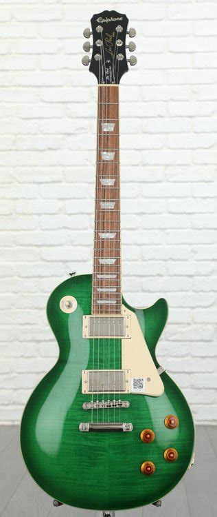 Epiphone Les Paul Standard Plustop Pro - Green Burst | Sweetwater