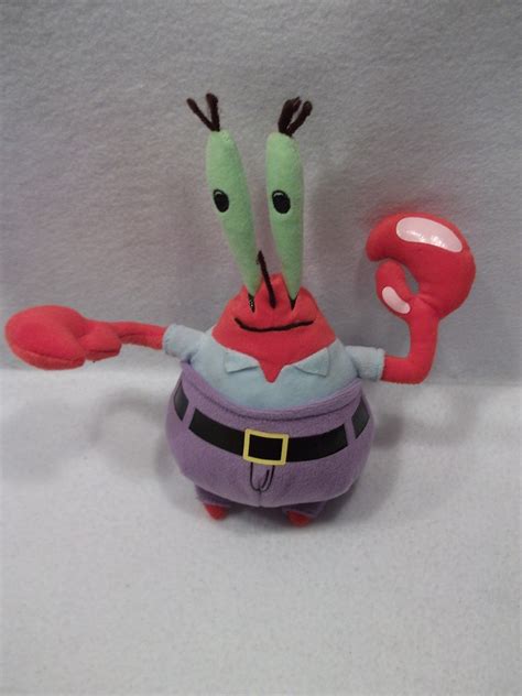 2010 Spongebob Squarepants Mr Krabs 8" plush doll USED | Flickr