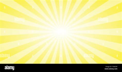 Abstract Yellow Sun rays vector background. Summer sunny 4K design ...