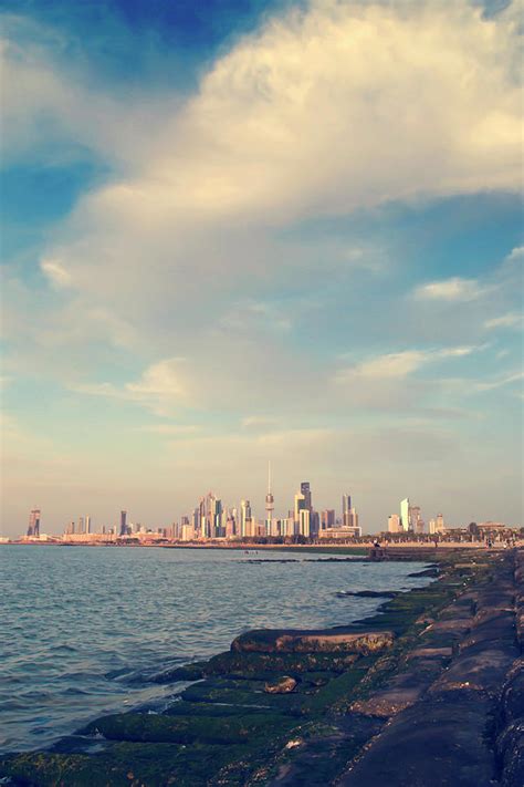 Kuwait City Skyline And Water Photograph by Cultura Rf/shahbaz Hussain | Fine Art America