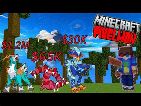 Spending $30,000 On A Pokemon | Minecraft Complex Pixelmon - YouTube