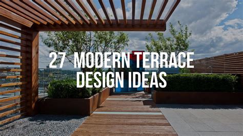 🔴 27 MODERN TERRACE DESIGN Ideas - YouTube