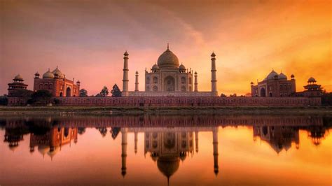 Free download Taj Mahal Sunset Wallpaper [1920x1080] for your Desktop ...