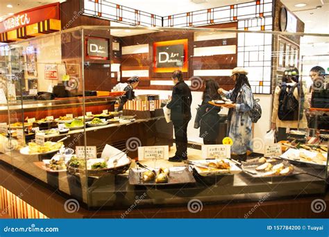 Japanese People Buy Food Bento and Drinks of Ito Yokado Supermarket at Oimachi Station of ...