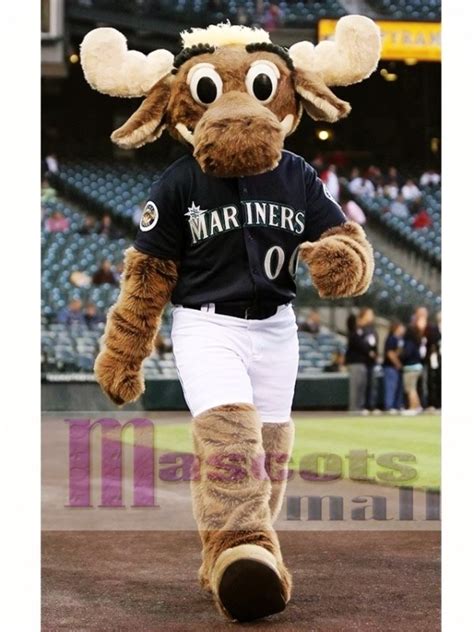 Sport Seattle Mariners the Moose Mascot Costume - Deer & Moose Mascots ...