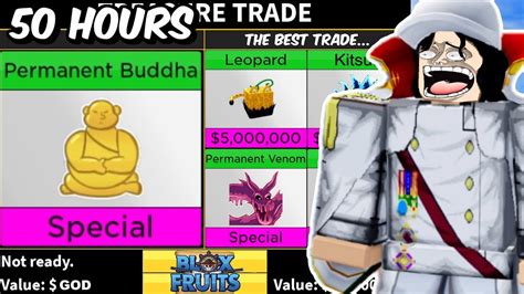 Trading PERMANENT BUDDHA for 50 Hours in Blox Fruits! - YouTube