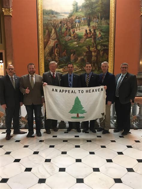 George Washington ‘Appeal To Heaven’ Flag Helps Focus attention on ‘National Day of Prayer ...